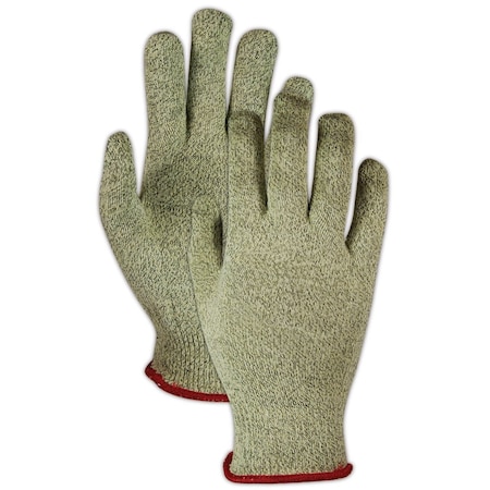 Magid Machine Knit Gloves, Cut Level 4 , 10 12 PK AX110-10